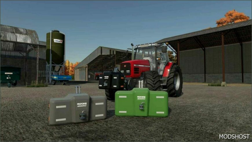 FS22 Mod: Proforge Weight Pack (Featured)