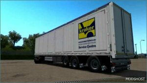 ETS2 Trailer Mod: Kraker Walkingfloor by Kast V2.3.2 (Image #2)