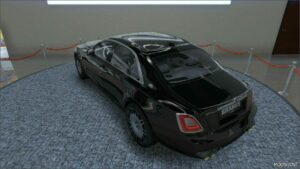 GTA 5 Rolls Royce Vehicle Mod: Brabus 700 Rolls-Royce Ghost 2023 (Image #3)