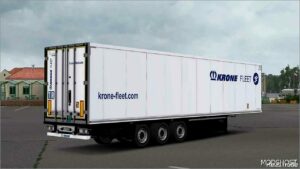 ETS2 Krone Trailer Mod: SDR Cool Liner V9.0 (Image #2)