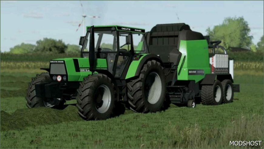 FS22 Deutz-Fahr Baler Mod: Deutz Fahr Varimaster Combi V1.0.0.1 (Featured)