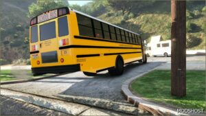 GTA 5 Vehicle Mod: Thomas Built Freightliner C2 School Bus Add-On | ELS (Image #3)