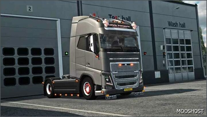 ETS2 Volvo Truck Mod: 4X2 Ludwig Transporte (Featured)