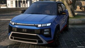 GTA 5 Hyundai Vehicle Mod: Creta N-Line 2024 Add-On | RHD (Image #3)