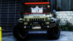 GTA 5 Vehicle Mod: Mahindra Thar 2021 Fully Modified (Image #2)