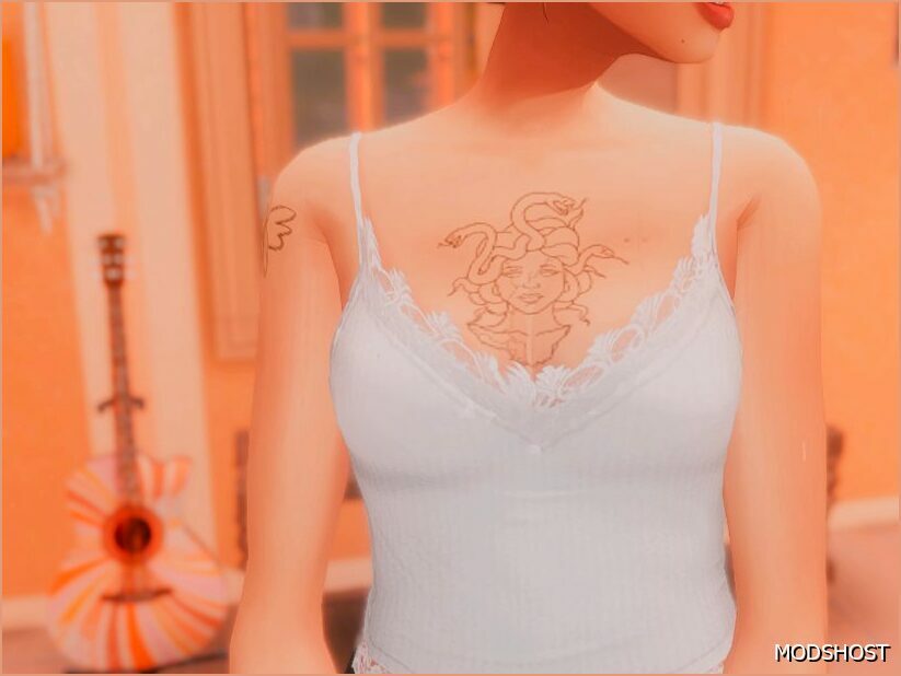 Sims 4 Female Tattoo Mod: Body Positivity Tats (Featured)