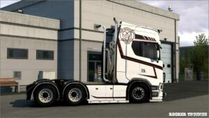 ETS2 Scania Mod: Fredrik Björk Transport Skin for Scania S NG (Image #3)