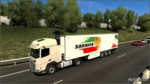 ETS2 Mod: Saravia Cool Line Trailer 1.50 (Featured)