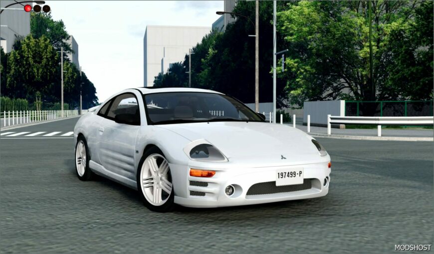 BeamNG Mitsubishi Car Mod: Eclipse (3G) Revamped 0.32 (Featured)