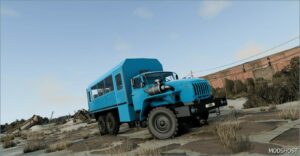 BeamNG Truck Mod: Ural 4320-31 V2.5 (0.32) (Featured)