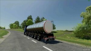 FS22 Trailer Mod: MKS32 Mega Tanker V1.0.1 (Featured)