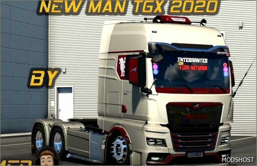 ETS2 MAN Truck Mod: NEW MAN TGX 2020 1.51 (Featured)