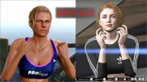 GTA 5 Player Mod: Mary-Ann Quinn (Replace) (Image #5)