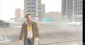 GTA 5 Player Mod: Niko Bellic with CS and IG Facial Anims Replaces Micheal V1.1 (Image #2)