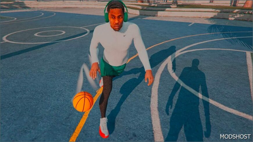 GTA 5 Player Mod: The Nike Project – Athletic Clothing Pack for Franklin (Featured)