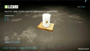 FS22 Placeable Mod: Decorative Barrel (OIL) V1.3 (Image #2)