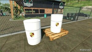 FS22 Placeable Mod: Decorative Barrel (OIL) V1.3 (Image #3)