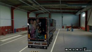 ETS2 Mod: Abba Trailer Skin 1.50 (Image #2)