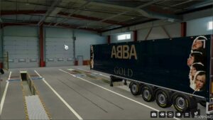 ETS2 Mod: Abba Trailer Skin 1.50 (Image #3)