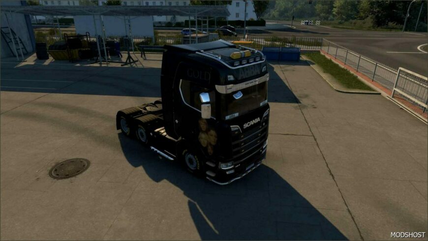 ETS2 Scania Mod: Abba Scania S Skin (Featured)