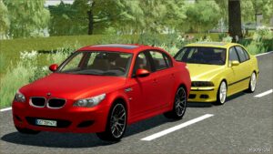 FS22 BMW Car Mod: M5 E39 & M5 E60 (Featured)