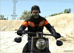 GTA 5 Player Mod: Harley Davidson Leather Jacket for Trevor (Image #4)