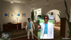 GTA 5 Player Mod: Miami Vice Outfits for Michael (Image #2)