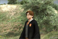 GTA 5 Player Mod: Harry Potter 2ND Year Protagonists Add-On PED (Image #4)