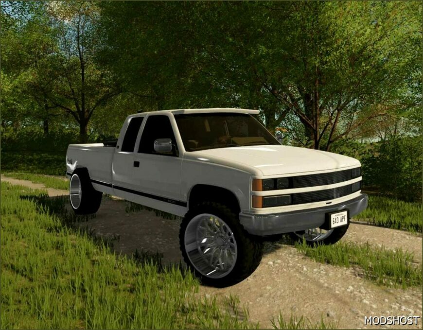 FS22 Chevrolet Car Mod: 1993 Chevrolet K1500 (Featured)