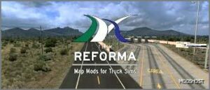 ATS ProMods Map Mod: Reforma AIO PAID VERSION 2.7.5 1.50 (Featured)