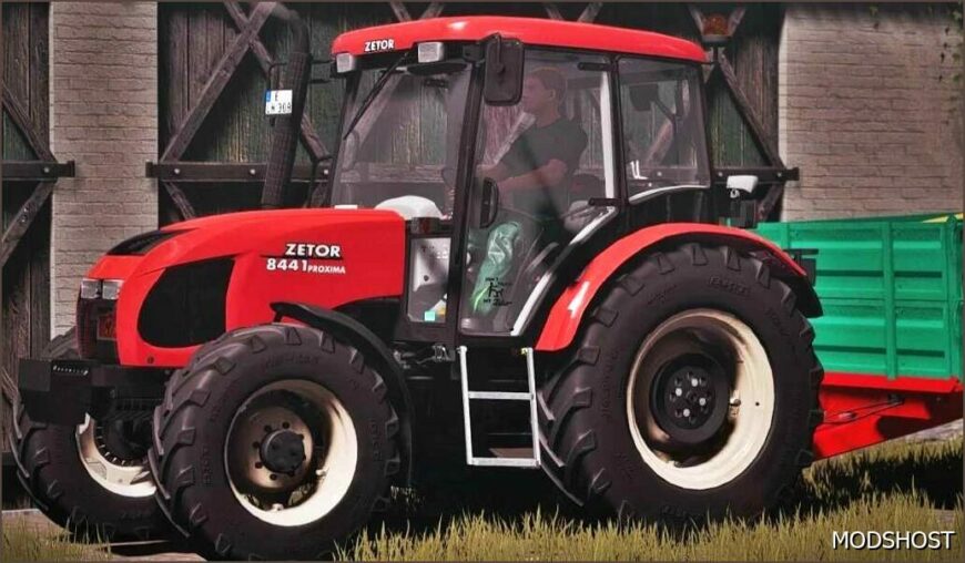 FS22 Zetor Tractor Mod: Proxima 8441 (Simple IC) (Featured)