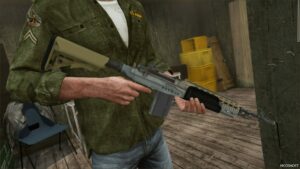 GTA 5 Weapon Mod: INS2 MK14 Mod 1 EBR V2.0 (Image #4)