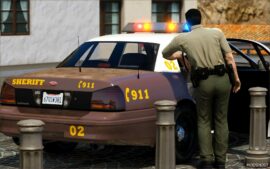 GTA 5 Vehicle Mod: Chiliad Town Sheriff Stanier Add-On (Image #4)