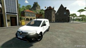 FS22 Renault Car Mod: Kangoo III Rental Companies V4.0 (Featured)