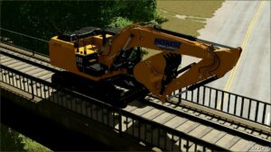 FS22 Caterpillar Forklift Mod: 323E Hi-Rail (Image #2)