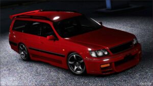 GTA 5 Nissan Vehicle Mod: Stagea RS Four 1997 Add-On | Tuning | RHD | Template (Image #3)