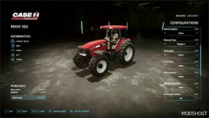 FS22 Case IH Tractor Mod: MXM 190 V1.7 (Image #2)