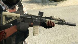 GTA 5 Weapon Mod: M4 KAC URX V2.0 (Featured)