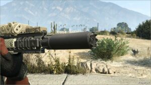 GTA 5 Weapon Mod: M4 KAC URX V2.0 (Image #4)