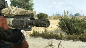 GTA 5 Weapon Mod: M4 KAC URX V2.0 (Image #5)