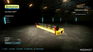 FS22 NEW Holland Header Mod: Varifeed 30FT Fixed V3.0 (Image #4)