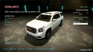 FS22 Car Mod: GMC Yukon 2020 (Image #2)