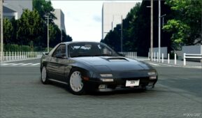 BeamNG Mazda Car Mod: RX-7 (FC) Revamped 0.32 (Featured)