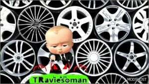 ETS2 Wheels Part Mod: TRM Tires and Wheels V1.2 (Featured)