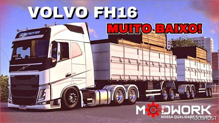 ETS2 Volvo Truck Mod: FH16 1.51 (Featured)