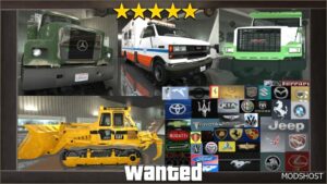 GTA 5 Mod: Vehicle Emblems Overhaul (2024) 360+ Cars (Featured)