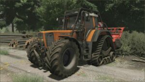 FS22 Fendt Tractor Mod: Favorit 800/900 Crawlers, Forest, Full Animation V1.0.0.1 (Image #6)