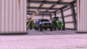 FS22 Dodge Vehicle Mod: 2001 Dodge RAM 3500 Flatbed (Featured)