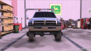 FS22 Dodge Vehicle Mod: 2001 Dodge RAM 3500 Flatbed (Image #6)