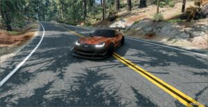 BeamNG Car Mod: Fully Remastered C6 By LowDecal 0.32 (Image #4)